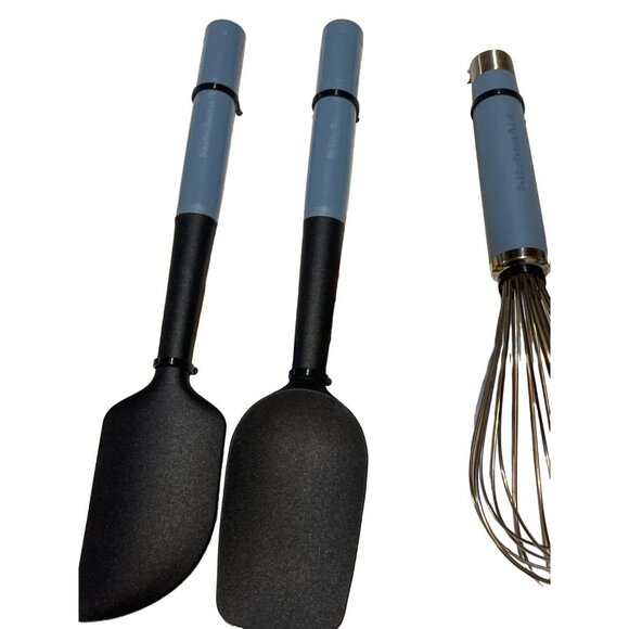 KITCHENAID Blue Velvet Can Opener, whisks, & measuring cups and spoons 15 pc.SET - Picture 11 of 14